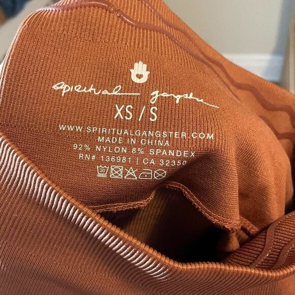 Spiritual GANGSTER LOVE SCULPT SEAMLESS LEGGING SIZE XS/S - Picture 7 of 8